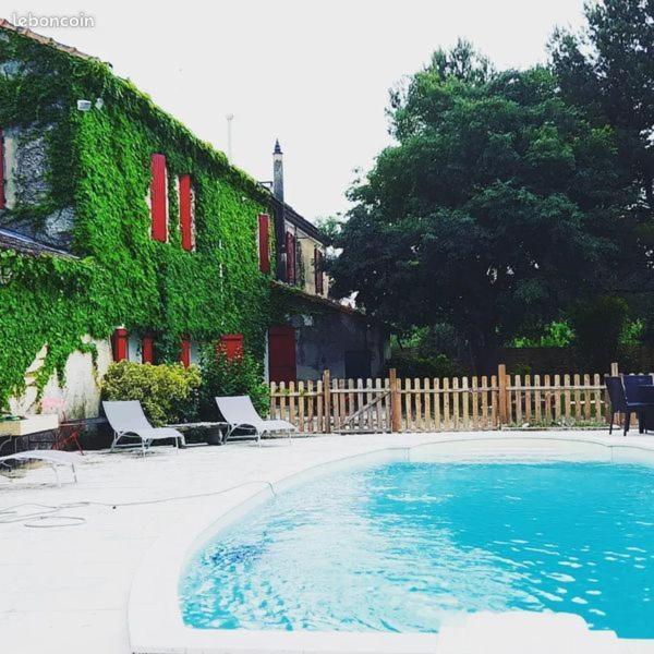 Chambre D'Hotes Manon - Domaine Les Peupliers - Lagnes 外观 照片