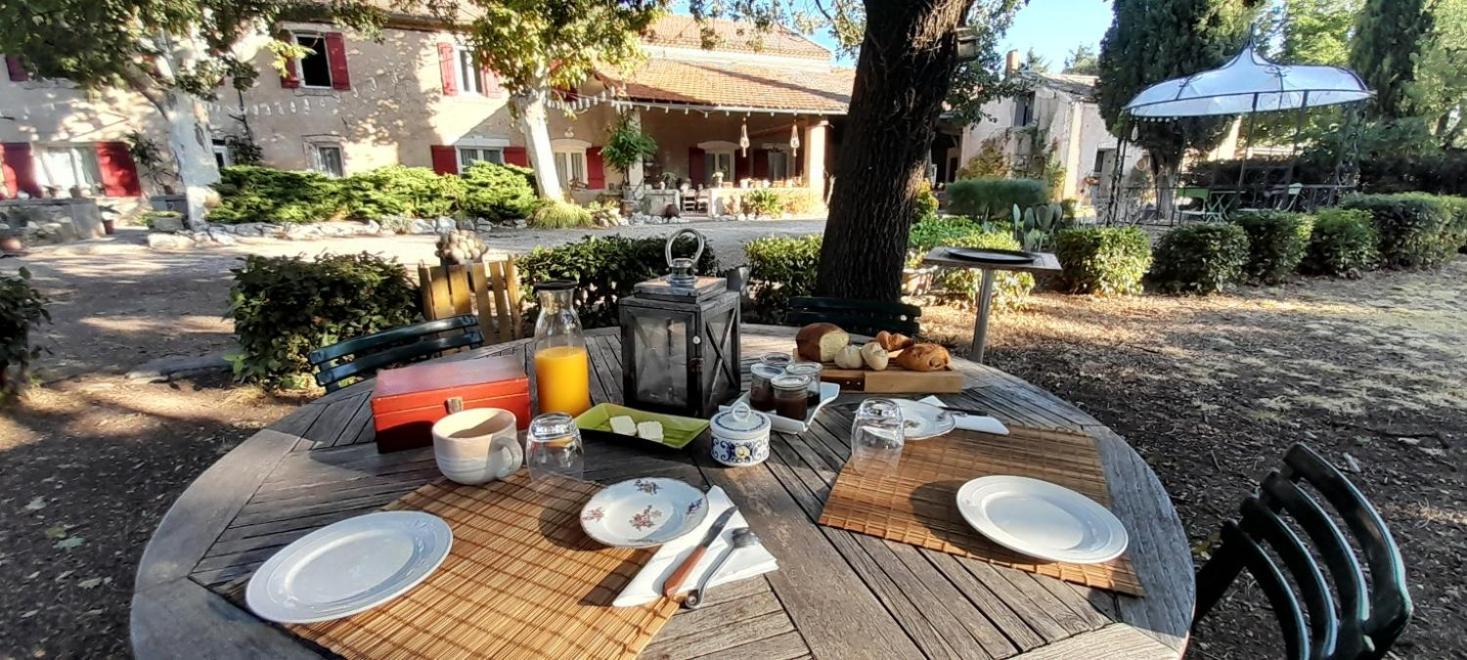 Chambre D'Hotes Manon - Domaine Les Peupliers - Lagnes 外观 照片